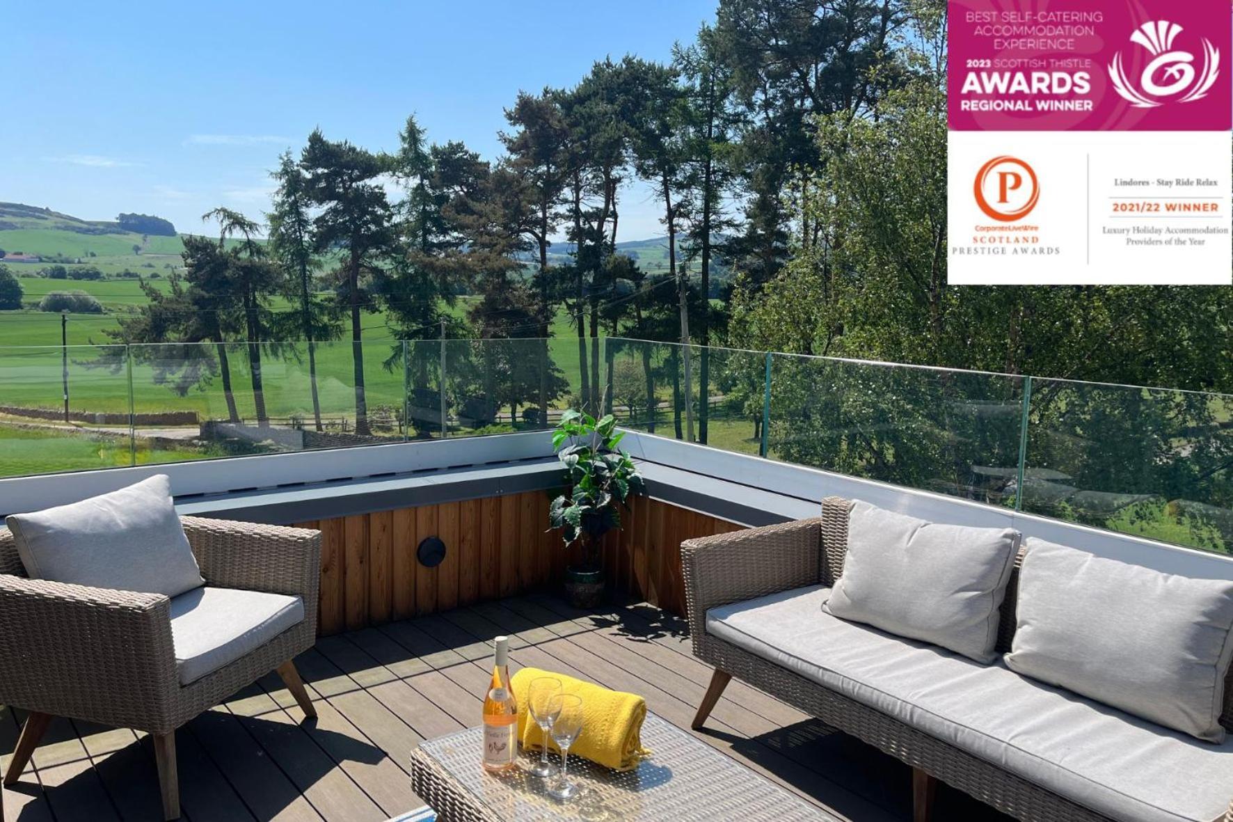 Luxury Lodge With Hot Tub At Lindores Newburgh  Екстериор снимка